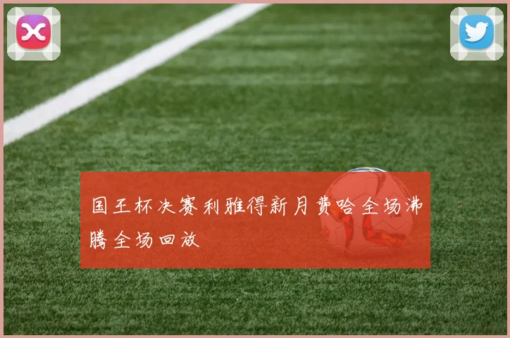 国王杯决赛利雅得新月费哈全场沸腾全场回放